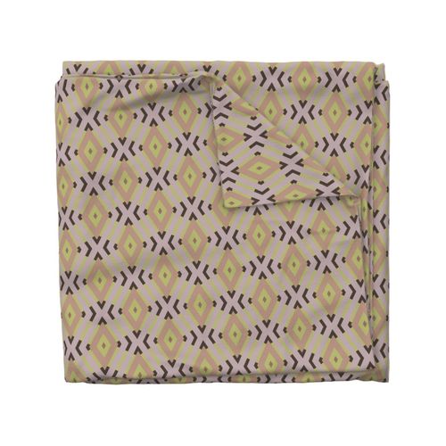 Geometric Warm Neutrals Colorful Diamonds And Zigzags