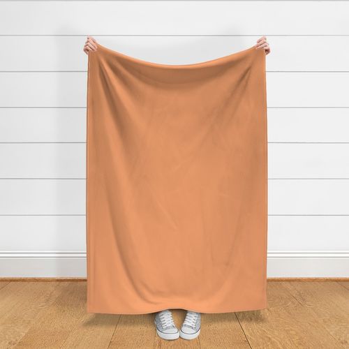 Pantone Pumpkin Safari Sunset Solid