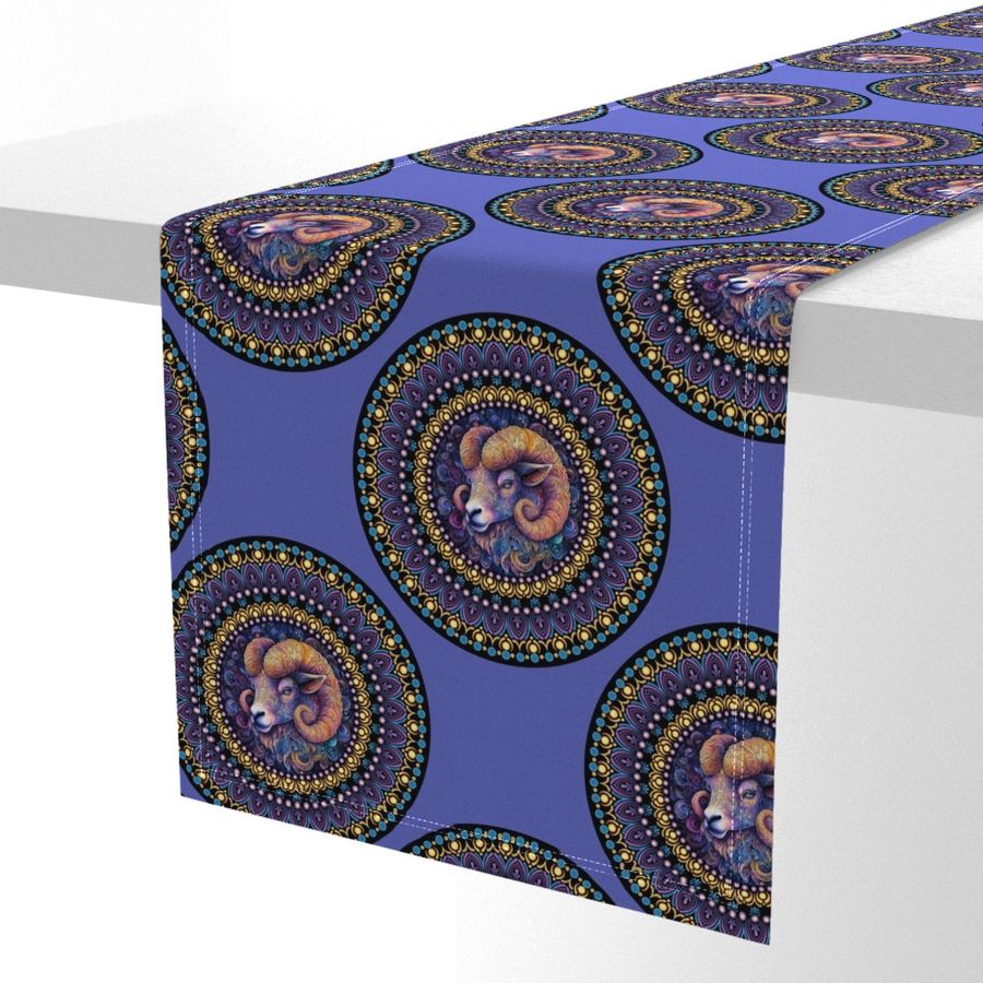 Medium Whimsical Aries Polka Dot Mandala