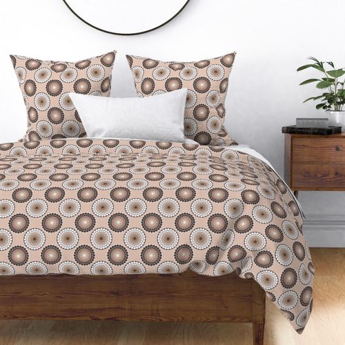 Small Radiant Gradient Pantone Relaxed Elegance Classic Polka Dot Mandala