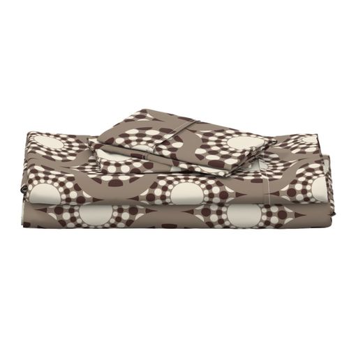 12” Chocolate Drops Night Swim and Molasses Ogee - Medium