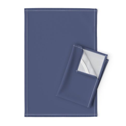Gray Blue Royal Circle Solid