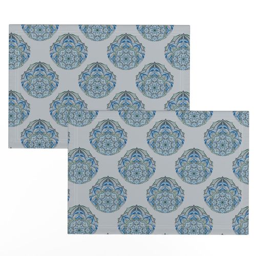 6” Ultra Steady Mandala Grey Polka Dot - Small