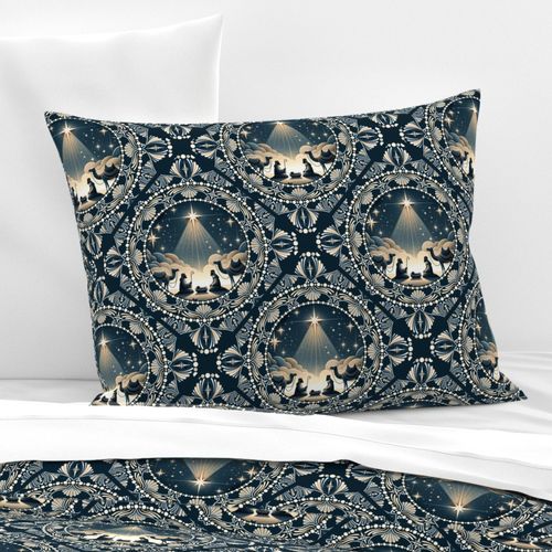 Medium Star Of Wonder Dot Mandala Diamond Tile