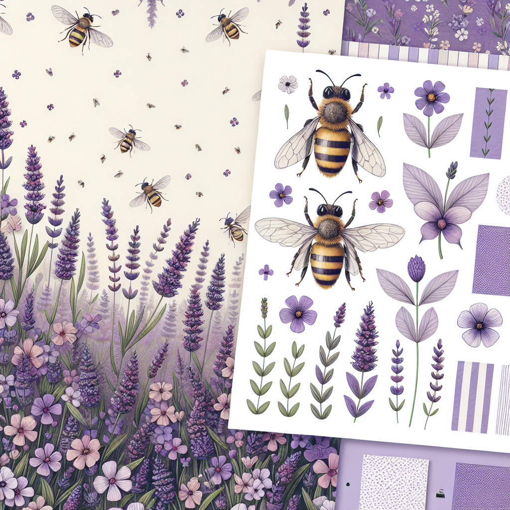Bee pattern