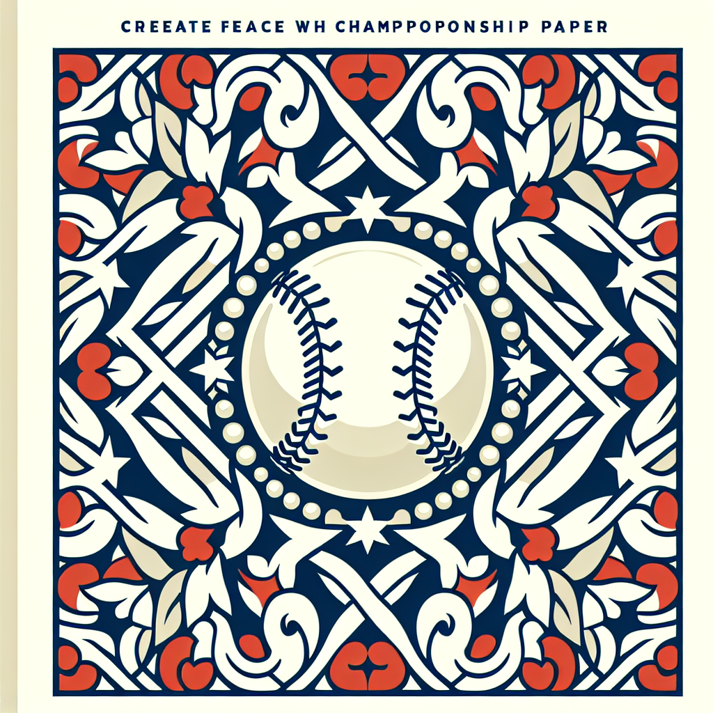 Baseball Pattern